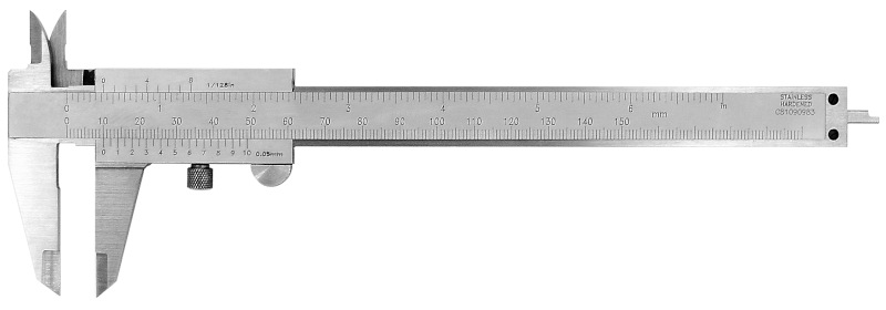 SUWMIARKA DELUXE ZE ŚRUBKĄ 150MM/0,05MM /HITEC/