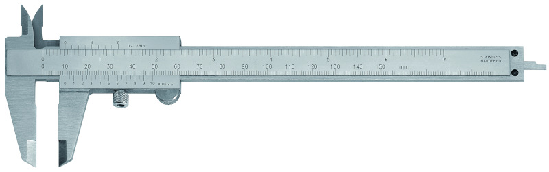 SUWMIARKA DELUXE ZE ŚRUBKĄ 150MM/0,05MM /HITEC/