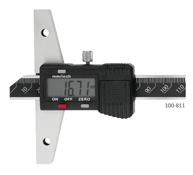 GŁĘBOKOŚCIOMIERZ ELEKTRONICZNY 0-150 mm
 /HITEC/