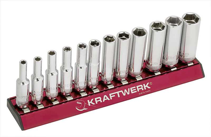 12 NASADEK 1/4  6-KT DŁUGICH 4-13x50mm MAGALU
