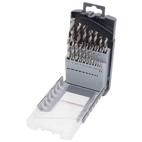 ZESTAW WIERTEŁ DIN338 HSS VA 1-10MM /KRAFTWERK/