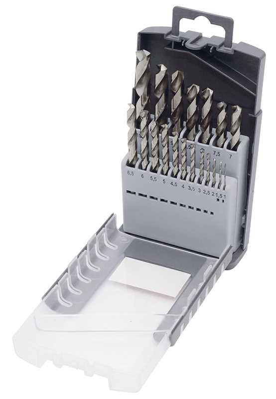 ZESTAW WIERTEŁ DIN338 HSS VA 1-10MM /KRAFTWERK/