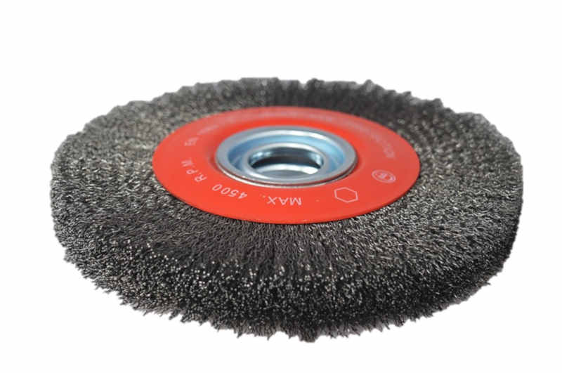 SZCZOTKA TARCZOWA 125X22X20 DRUT FAL STAL 0,3