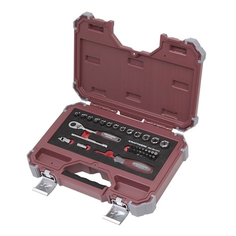 Zestaw kluczy nasadowych 1/4  36-elementów PROLINE