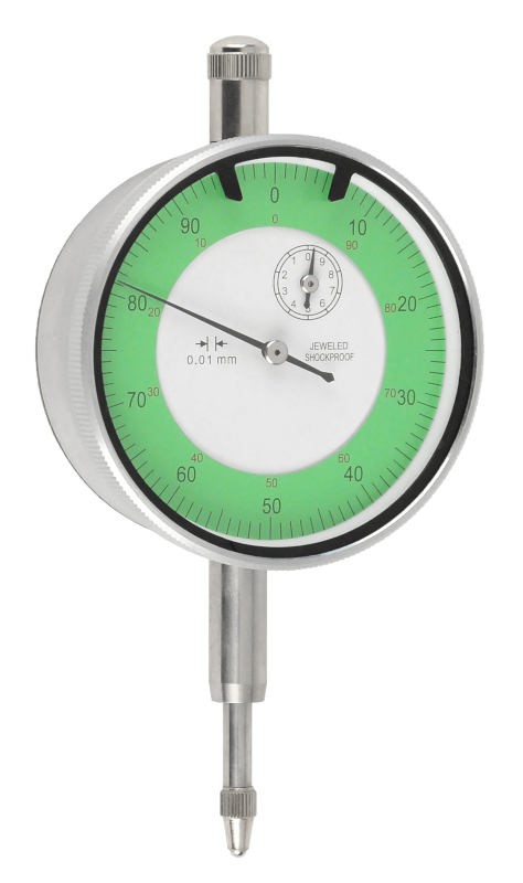 CZUJNIK ZEGAROWY ANTYWSTRZĄSOWY 10MM 0-100/0.01MM