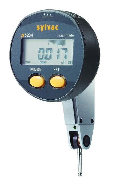 CZUJNIK DŹWIGNIOWY ELEKTRONICZNY 0.8MM/0.001MM
