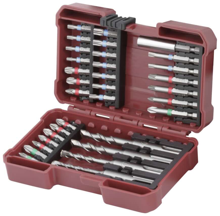 UNIWERSALNY ZESTAW BITÓW I WIERTEŁ SDS+ 32 EL.