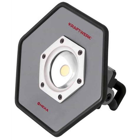 LAMPA ROBOCZA AKU HEXA 20W COB LED /KRAFTWERK/