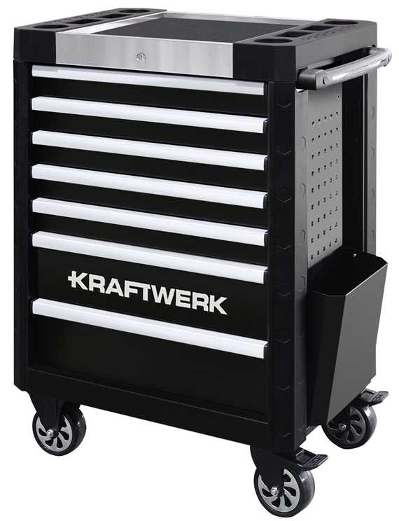 WÓZEK NARZĘDZIOWY P407 7 SZUFLAD /KRAFTWERK/