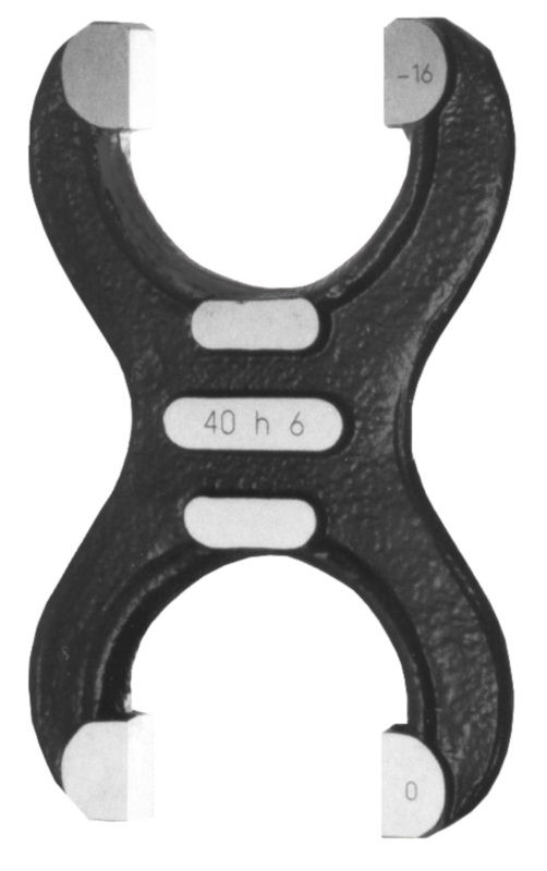 DWUSTRONNY SPRAWDZIAN SZCZĘKOWY GRANICZNY 40.0MM