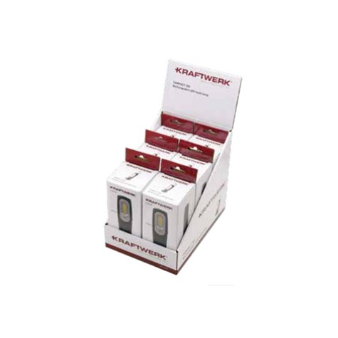 LAMPA INSPEKCYJNA AKU LED COMPACT 600 DISPLAY 6SZT