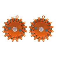 LAMPA OSTRZEGAWCZA 16 LED NA BATERIE  /KRAFTWERK/