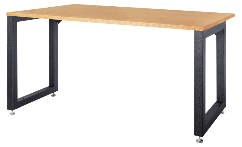 STÓŁ ROBOCZY 1600X800mm BLAT DREWNIANY