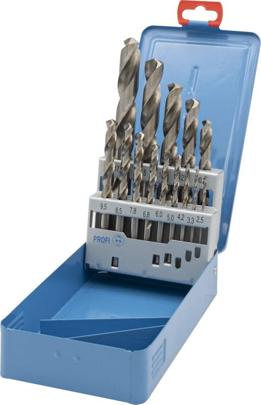 ZESTAW 14 WIERTEŁ HSS-G POD GWINTY M3-M20
