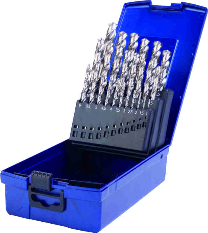 ZESTAW WIERTEŁ DIN338 HSS-G TYP N 1-13MM /KRYPTON/