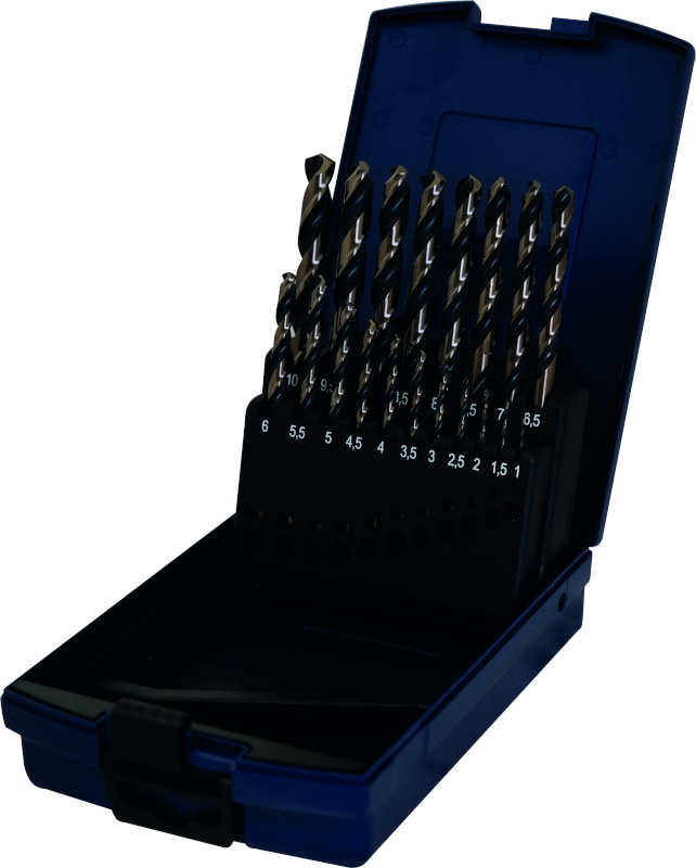 ZESTAW WIERTEŁ DIN338 HSS-GK N-UNI 1-10MM