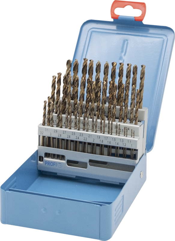 ZESTAW WIERTEŁ DIN338 HSSE GOLD 1.0-5.9MM (50szt.)