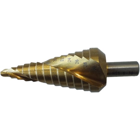 WIERTŁO STOPNIOWE SKRĘTNE TIN 4-12/1MM /KRYPTON/