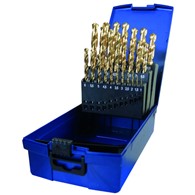 ZESTAW WIERTEŁ DIN 338 HSS-TIN TYP N 1-13MM (25)